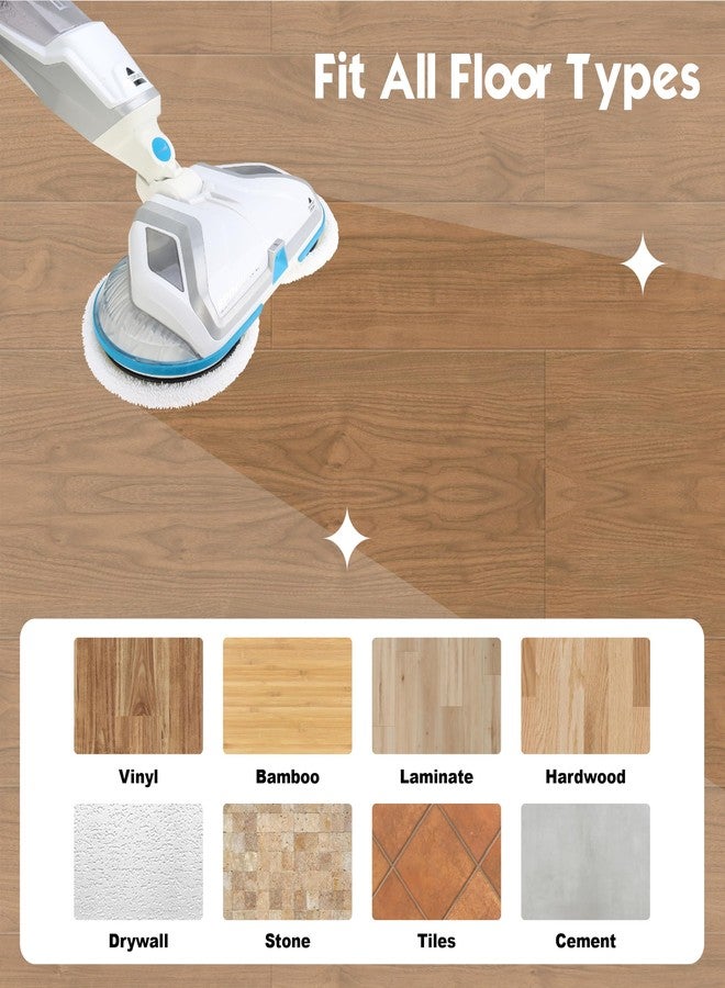 LTWHOME 7.8 Inch Soft Mop Pads Fit for Bissell Spinwave 2039 Series 2039A 2124 (Pack of 6) - Image 4